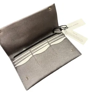 Rebecca Minkoff Metallic Leather Wallet Clutch Bag - Gunmetal NWT thumbnail 3
