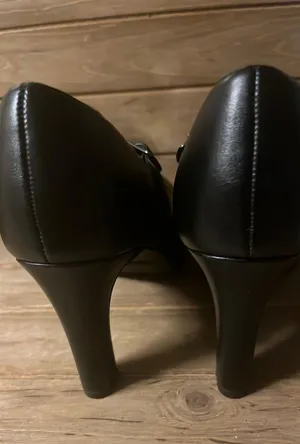 Dream Paris Women's Classic Round Toe Mary Jane Pumps, Close Toe, Low Platform, Comfortable High Heels Dress Shoes thumbnail 3