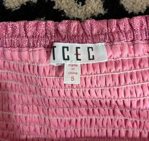 Vogue Society Women’s Pink Sequin High Rise Elastic Pull-On Lined Shorts S thumbnail 4