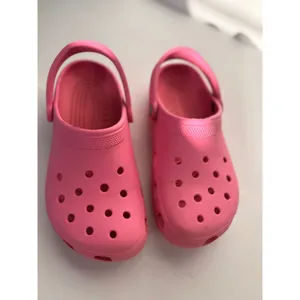 Crocs Classic Clogs Comfort Slip On Casual Shoes Pink Women's Size 9 thumbnail 5