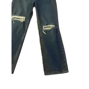 Abercrombie &Fitch Ultra High Rise Ankle Straight Jeans Size 28/ 6S thumbnail 4