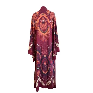 FREE PEOPLE boho maxi duster sweater, size M/L, NWT thumbnail 4