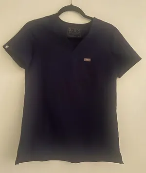 Figs Catarina‎ One Pocket Scrub Top - Navy Blue - Size XS thumbnail 1