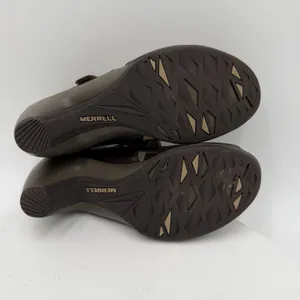 Merrell Evera Bracken Mary Jane Brown Open Toe Pump‎ Heels US Women's Size 6 thumbnail 7