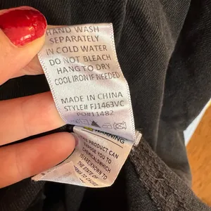 Fate brand black denim jacket‎ size Small thumbnail 2