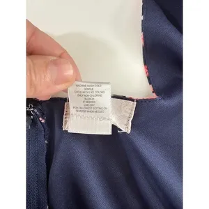 Altar'd State Floral Mini Dress Sweetheart Keyhole Cottagecore‎ Navy Pink Small thumbnail 6