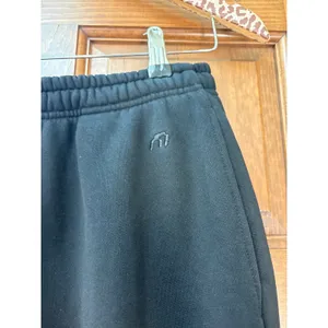 MIAOU Zev Fleece Sweatpants in Black Size Small thumbnail 5