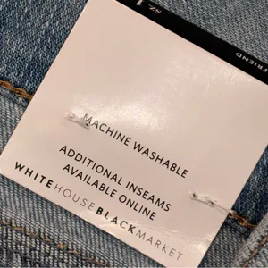 NEW White House Black Market Distressed Floral Embroidered Girlfriend Jeans 14 thumbnail 8