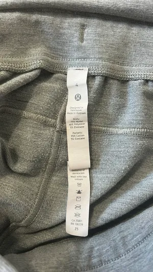 Grey Lululemon Shorts thumbnail 2