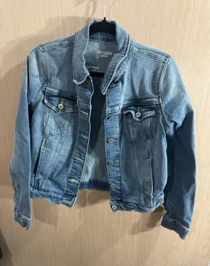 Denizen from Levi's Women’s Light Blue Ombré Denim Jacket Size Medium thumbnail 1