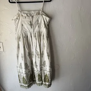 Y Apparel Dress Y2k Fairy Small White Green Boho Sundress‎ Crochet Lace Midi thumbnail 7