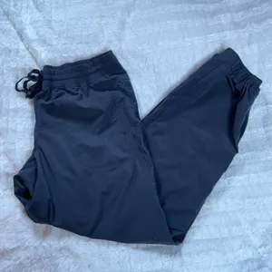 Athleta Grey Side Stripe Jogger Pants 10 Drawstring thumbnail 4