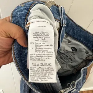 Madewell The 90s Straight Jeans High Rise Vintage Wash Women’s Size 25 thumbnail 9