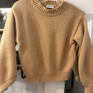 Princess-polly Women's Tan and Yellow Jumper thumbnail 1