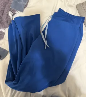 Livingston Basic Scrub Pants Royal Blue thumbnail 1