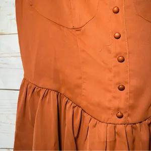 Cider • Mini Dress • Brown/Orange • Medium • Tiered thumbnail 3