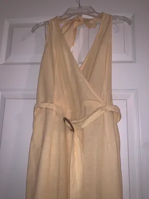 American Eagle Yellow Jumpsuit thumbnail 4
