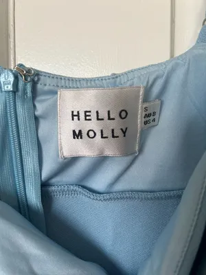 Hello Molly LIGHT BLUE Mini Dress (Peachy Moments Mini Dress) thumbnail 10