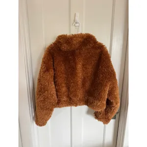 NWT Anthropologie Maeve teddy faux fur jacket size medium thumbnail 8