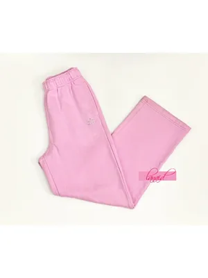 Alo Accolade Straight Leg Sweatpants Candy Heart Pink High-Rise Waist Joggers S thumbnail 11