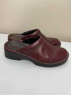 NAOT Red Leather Mules Women’s EU41 US 10-10.5 thumbnail 2