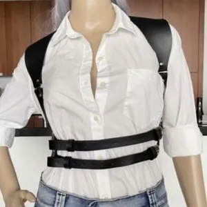 Harness Shoulders Double Belt New Bondage thumbnail 5