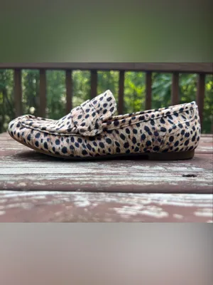 Born Women’s Cheetah Animal Print Slip On Loafers/Shoes, Casual Maximalist|Sz:7M thumbnail 6