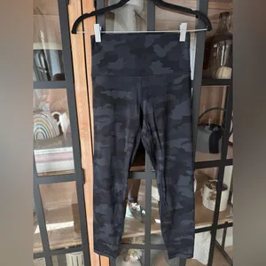 Lululemon Align Pants leggings II *25" Incognito Camo Multi Grey high rise thumbnail 2