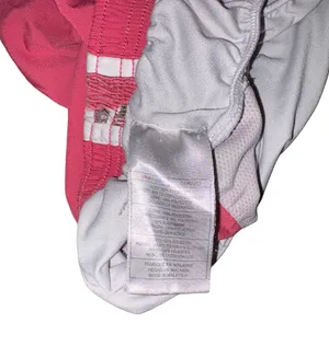 Nike Pink Gym Shorts with Side Panel Graphics thumbnail 8