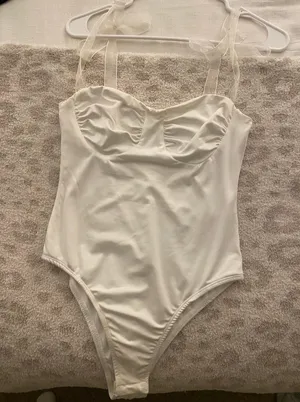 Princess Polly White Bodysuit thumbnail 1