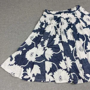 Philosophy Republic Clothing Skirt Womens M Blue Pleated Knee Length Lined thumbnail 11