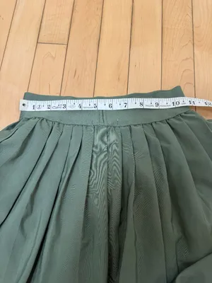 Better Together Light Sage Green Pleated Active Skort Tennis Skirt Size XS thumbnail 4