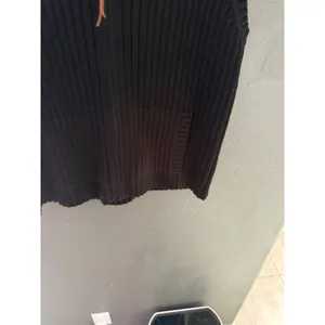 Lauren Ralph Lauren Black Ribbed Cotton Full Zip Mock Neck Sweater Vest XL thumbnail 4