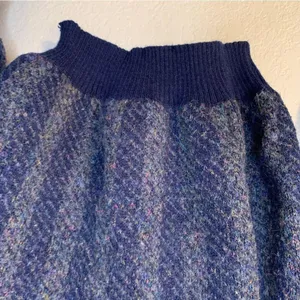 Vintage Wool Blend Striped Grandpa Sweater Size XL thumbnail 4