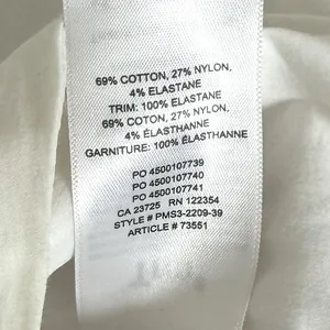 Aritzia Women's White Milkmaid Crop Top XS Puff Sleeve Tie Front Cottagecore Blouse Boho thumbnail 5
