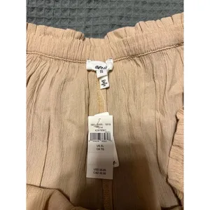 Aerie Off-Duty Gauze Boxer Shorts in Tan XL NWT $39.95 sleepwear thumbnail 2