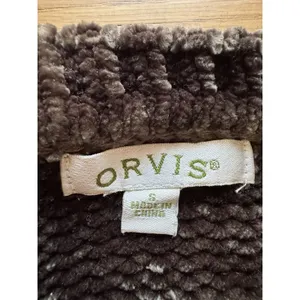 Orvis Women Green Sweater Size Small Soft Knit Pullover Casual Classic Polyester thumbnail 3
