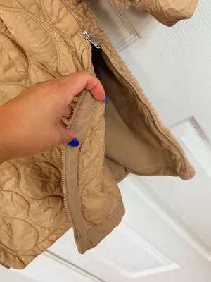 Athleta Sherpa Teddy Coat XS Camel Longline Cozy Minimalist Quiet Luxury Winter thumbnail 11