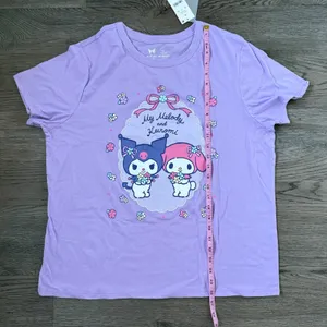 Sanrio My Melody and Kuromi Short Sleeve Graphic T-Shirt Size XL - Purple‎ - NWT thumbnail 8