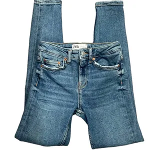 Zara Women Jeans 2 Blue Skinny Leg Mid Rise Minimalistic Sustainable Casual‎ Y2K thumbnail 10