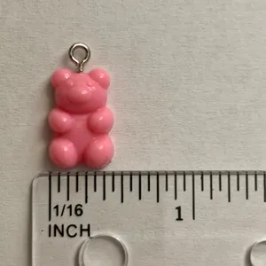 Pink Gummy Bear Charm Pendant thumbnail 6