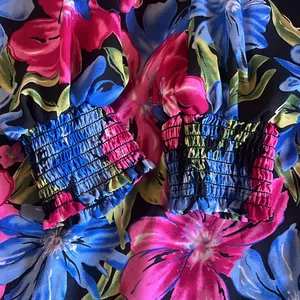 Reformation Floral Midi Dress Multicolor Size L thumbnail 7