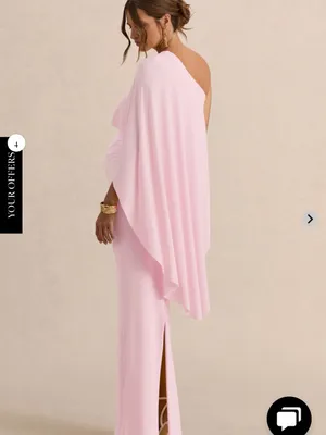 Club L LondonPink Maternity Dress thumbnail 2