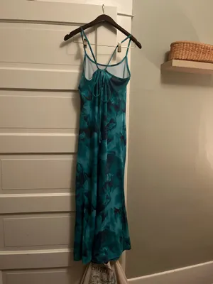 Green Floral Maxi Dress thumbnail 5