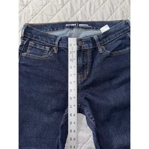 Old Navy Women's‎ Dark Wash Mid Rise Blue Denim Size 6 NWT thumbnail 8
