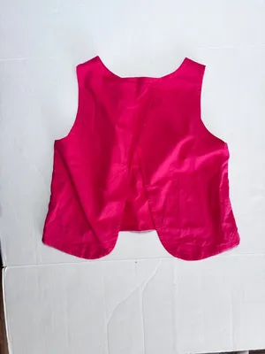 NWT Pact Canopy Linen Organic Cotton Blend Tank Top & Shorts Set - L - Coral Red thumbnail 9