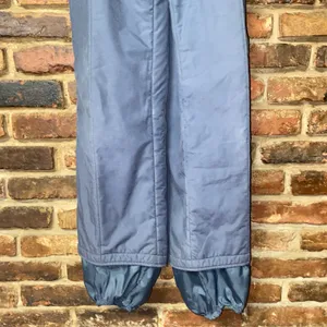 FERA Vintage Gray Insulated Winter Snow Bibs Snow Suit Women's Size 14 thumbnail 4