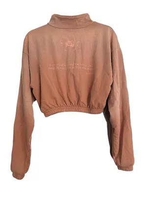 Revolve Ariel × Boys Lie Caught Blushing Quarter Zip Pullover NwOT thumbnail 5