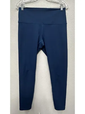 Fleo El Toro 25" Leggings XL Extra Large Women’s Teal Blue Mid Rise Yoga Gym thumbnail 2