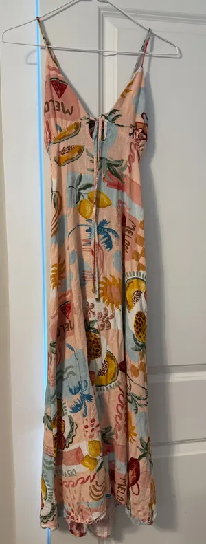 Anthropologie Paper Heart Maxi Dress thumbnail 1